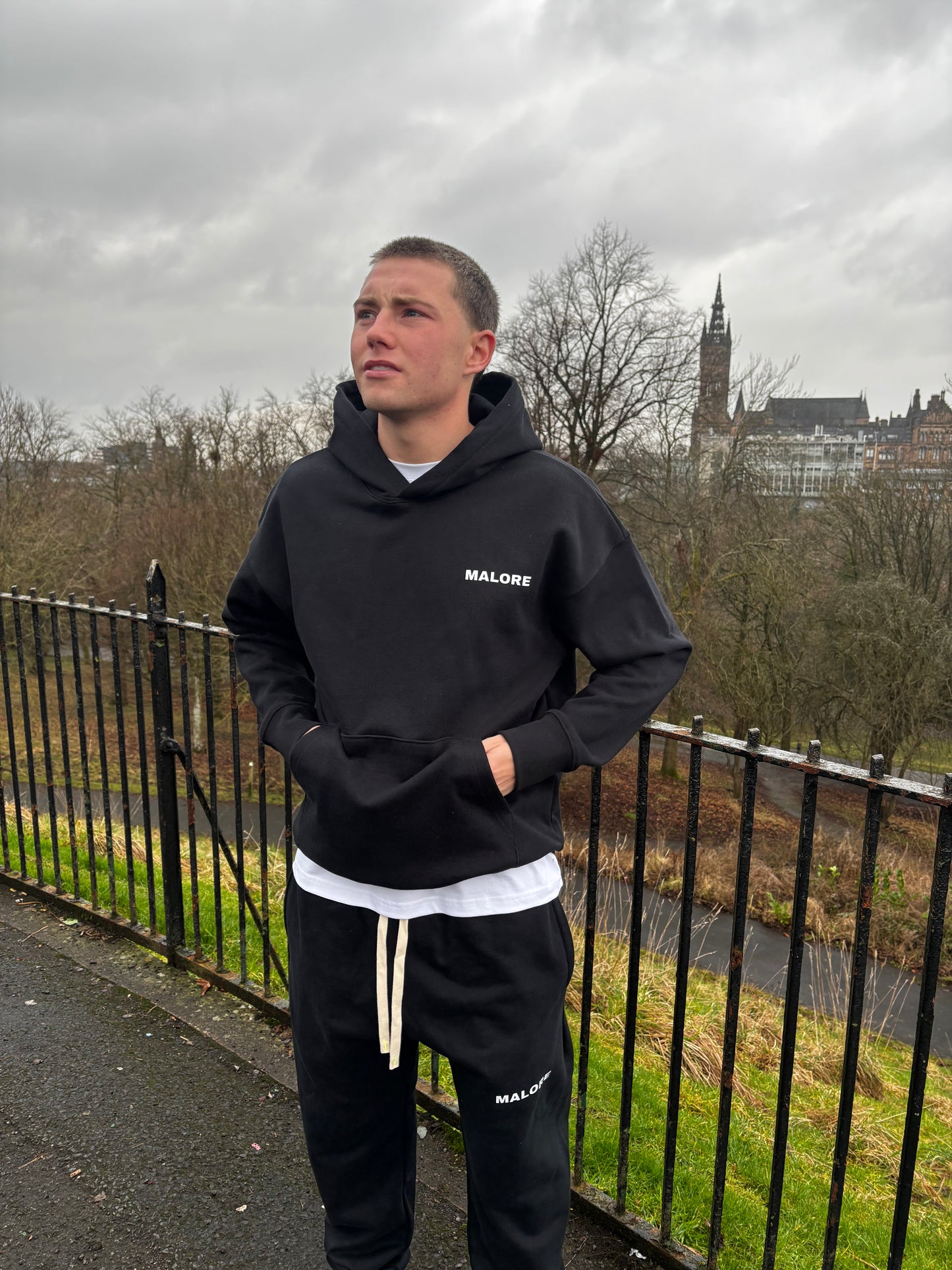 Essential Hoodie Black