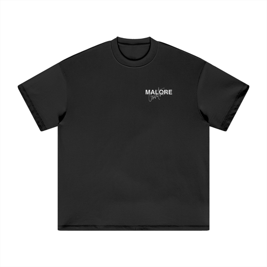 Oversized Malore Couture Tee Black(Go A Size Down)