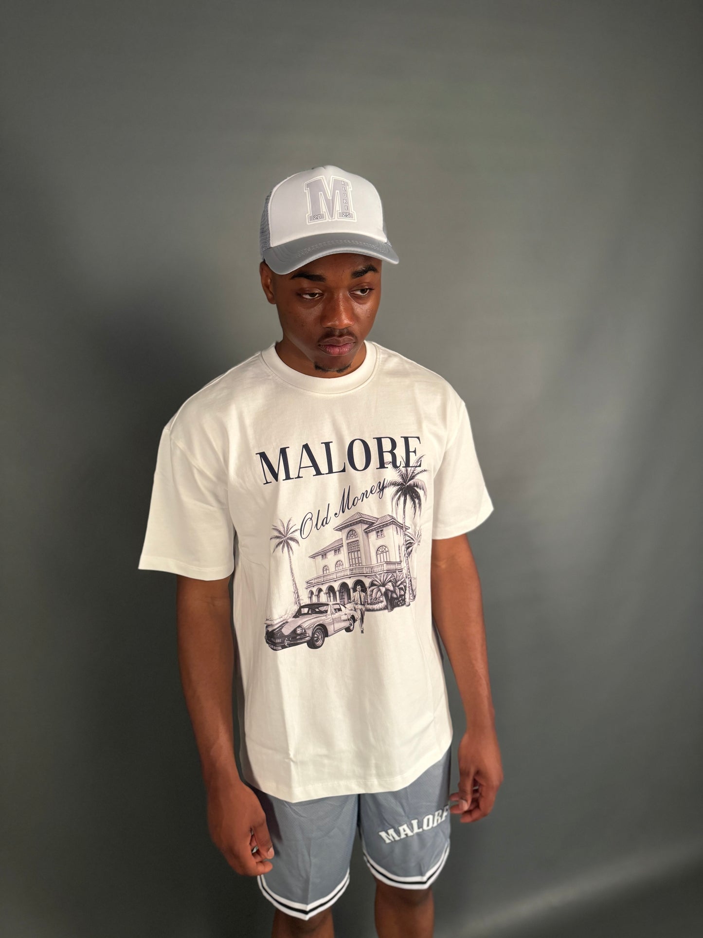 Malore “M” Logo  Mesh Back Cap